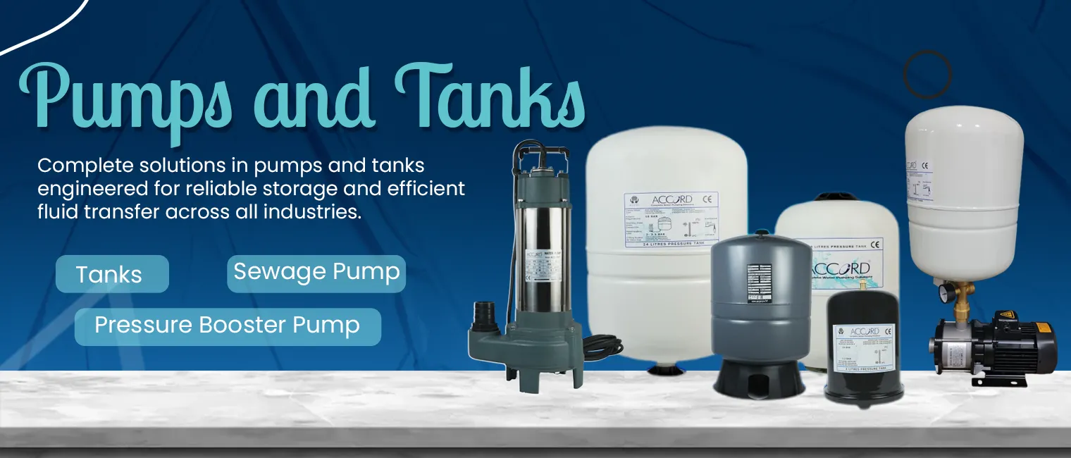 Pumps and Tanks